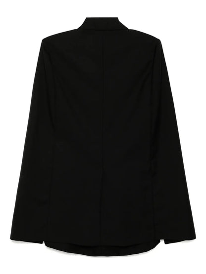 Notched-Lapel Blazer