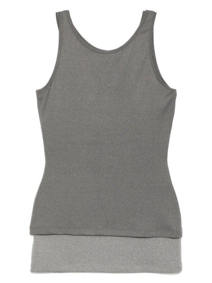Dual-Layer Sleeveless Top