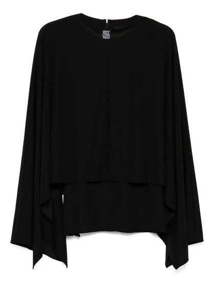 Draped Cape Tank Top