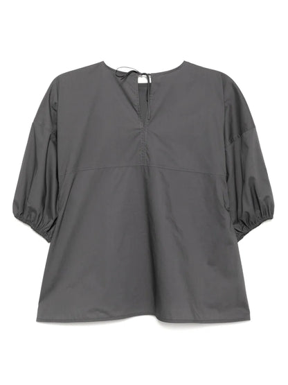 Balloon-Sleeve Top