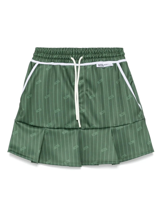 Pinstripe Mini Skirt