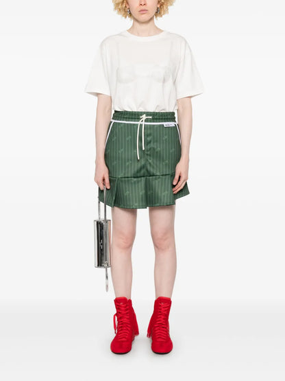 Pinstripe Mini Skirt