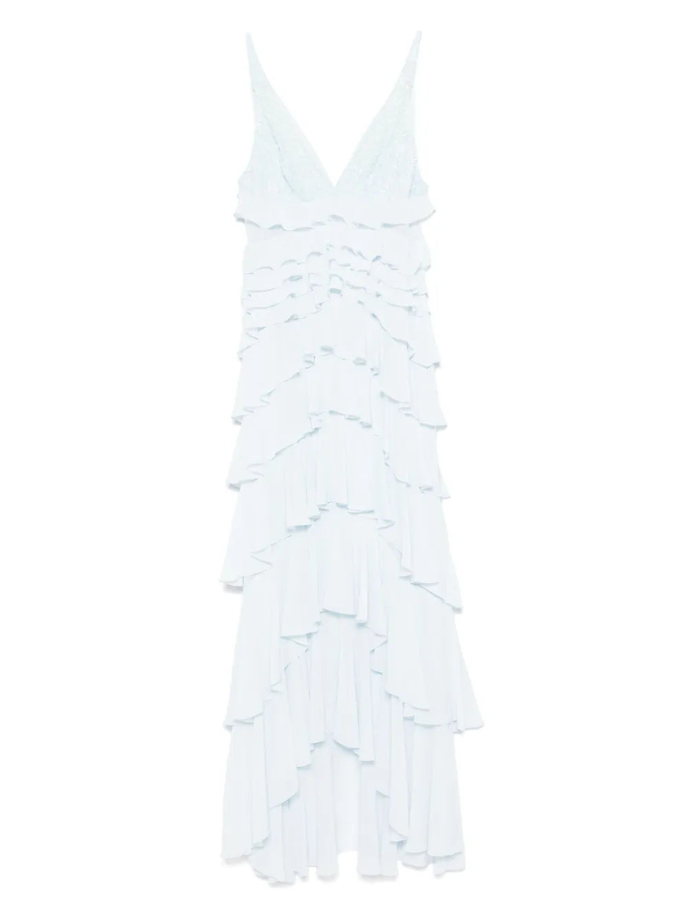Georgette Tiered Gown
