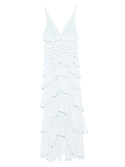 Georgette Tiered Gown