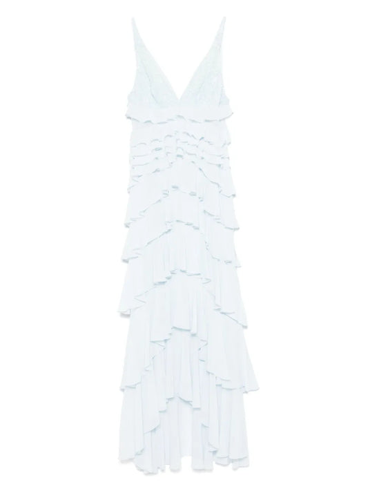 Georgette Tiered Gown