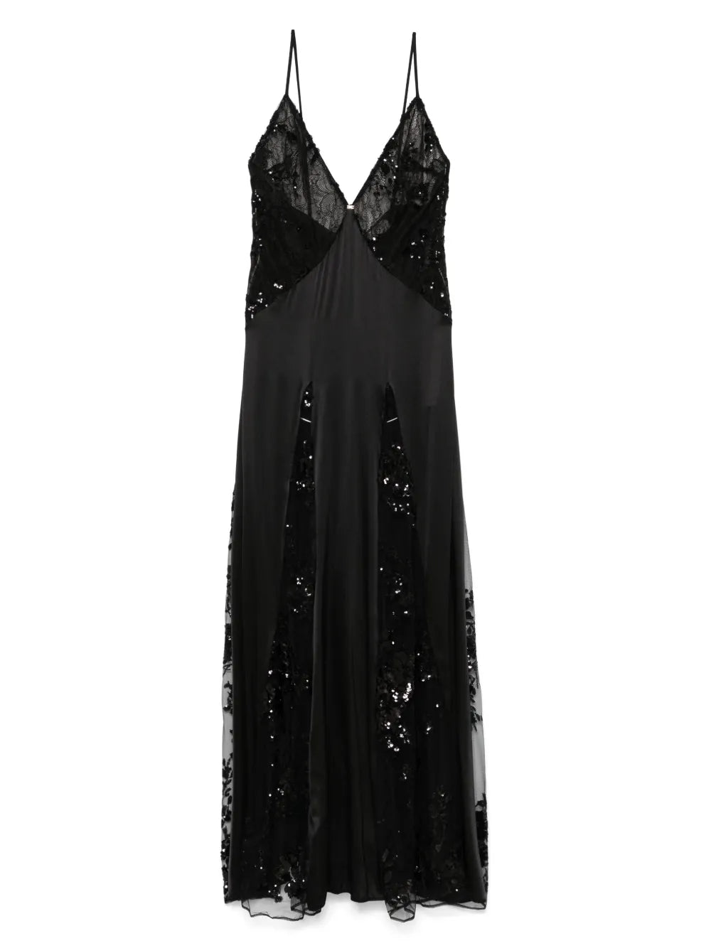 Satin Lace Gown