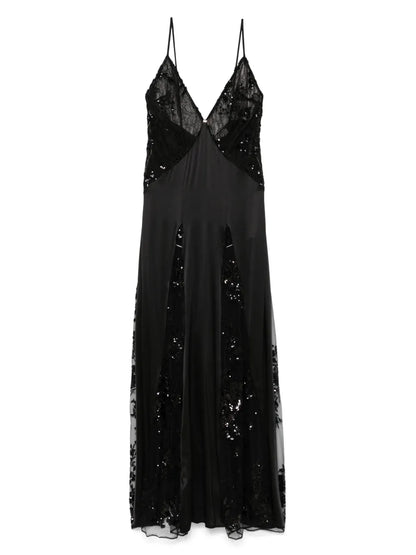 Satin Lace Gown