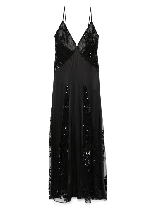 Satin Lace Gown