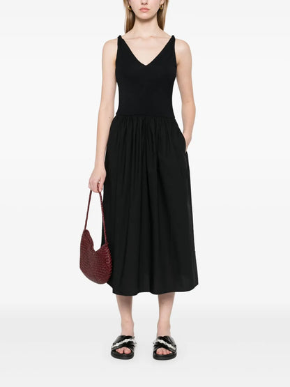 Flared Midi Dress