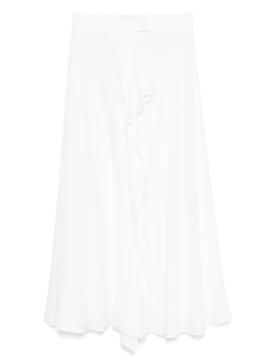 Draped Midi Skirt
