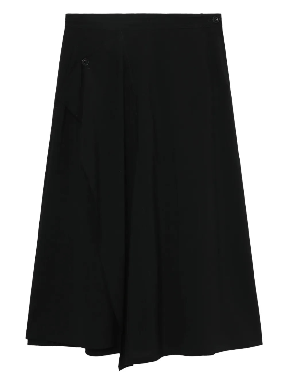 Asymmetric Midi Skirt