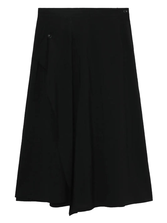 Asymmetric Midi Skirt
