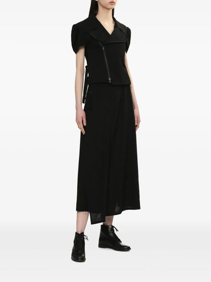 Asymmetric Midi Skirt