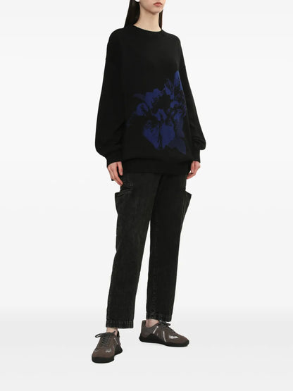 Intarsia-Knit Sweater