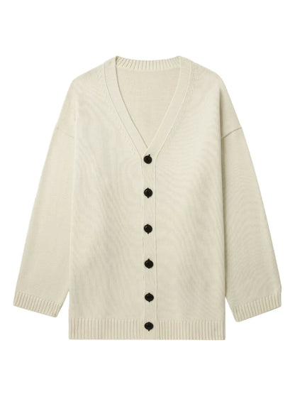 Intarsia-Knit Cardigan