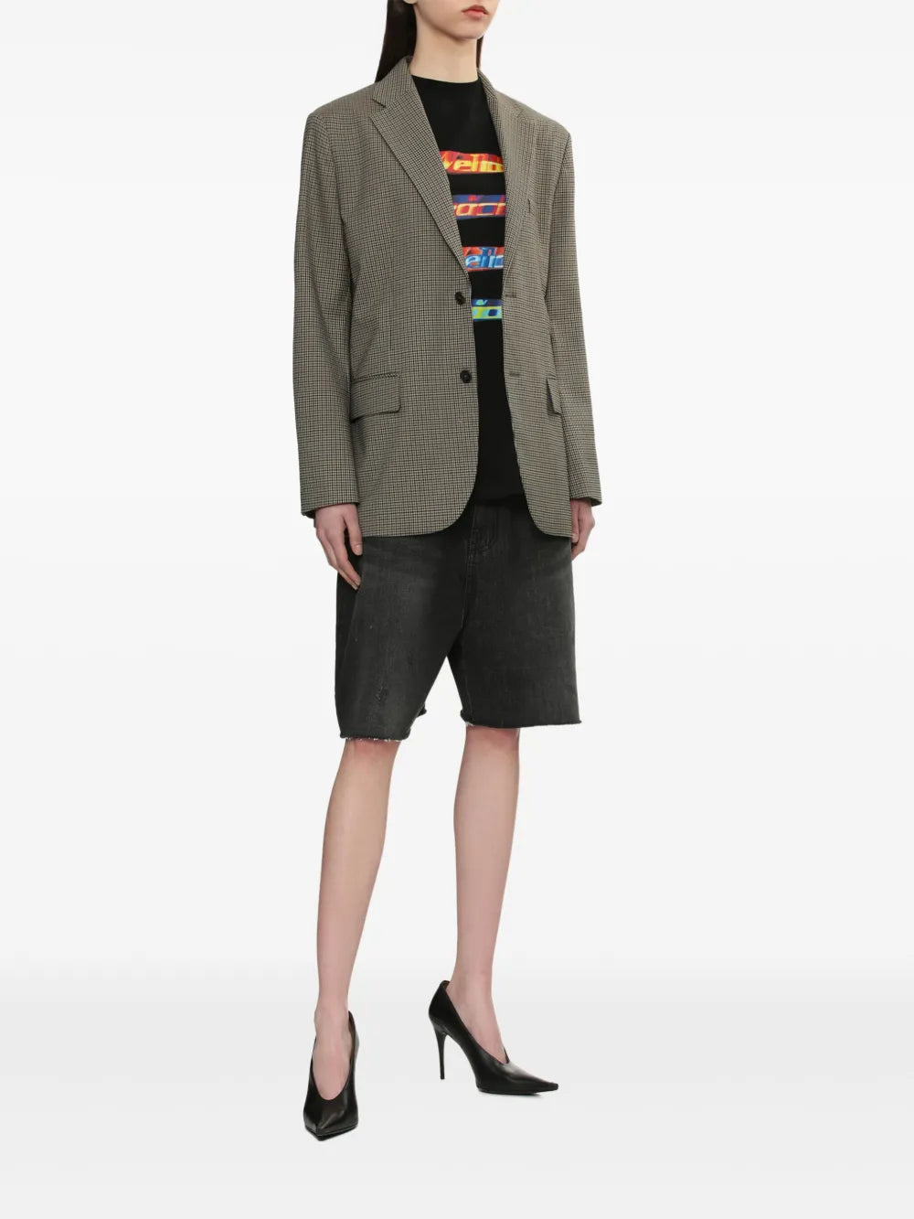 Plaid Blazer