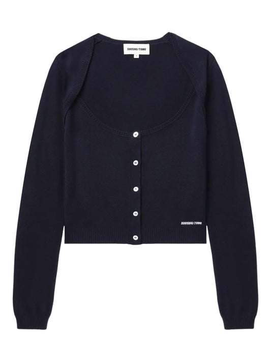 Silk-Cashmere Cardigan