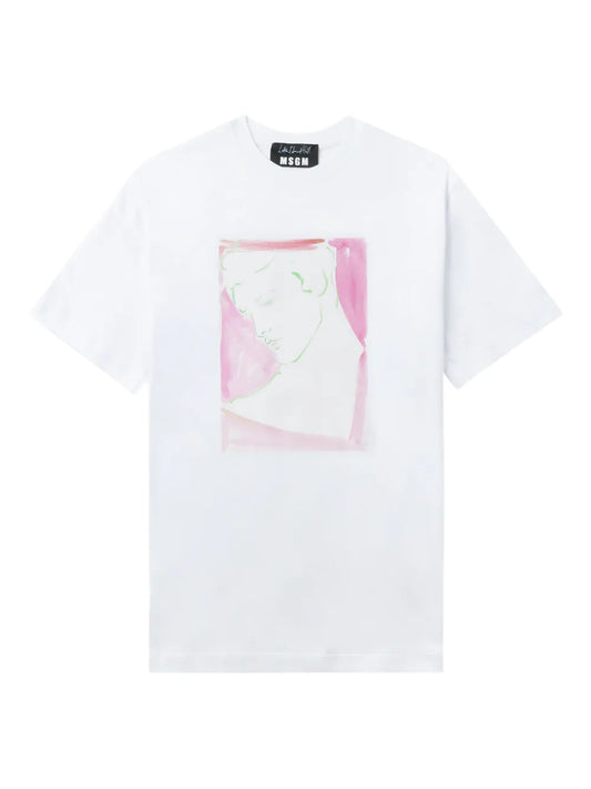 Illustration-Print T-Shirt