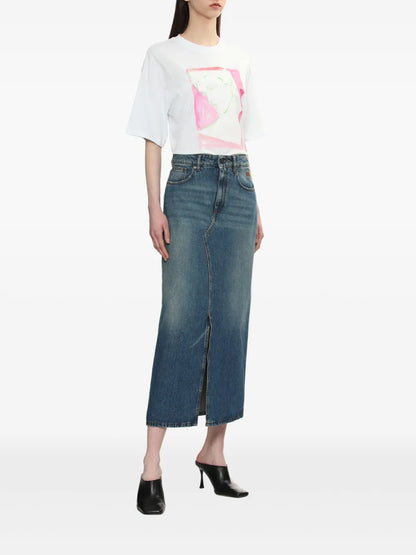 Illustration-Print T-Shirt