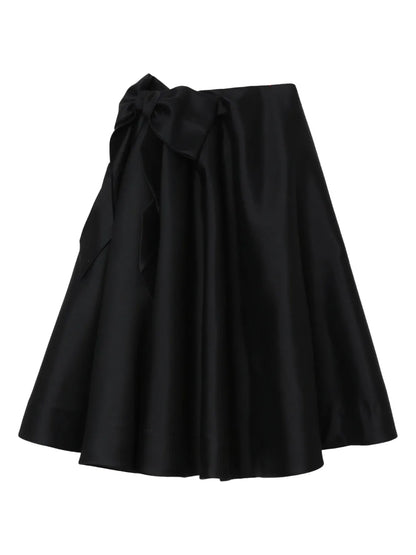 Wool-Silk Full Skirt