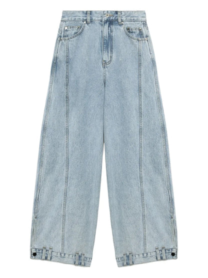 Seam-Embellished Jeans