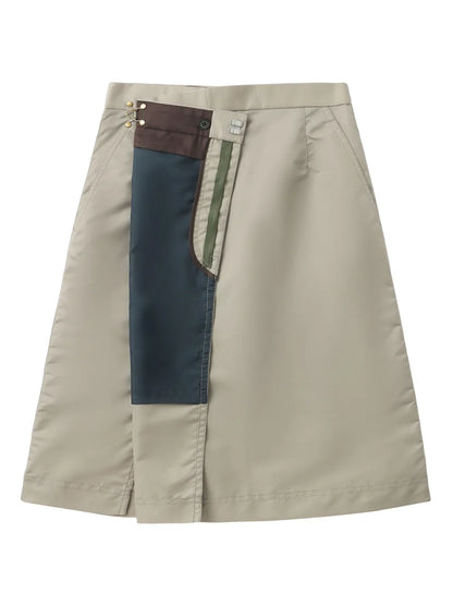 Panelled Skirt