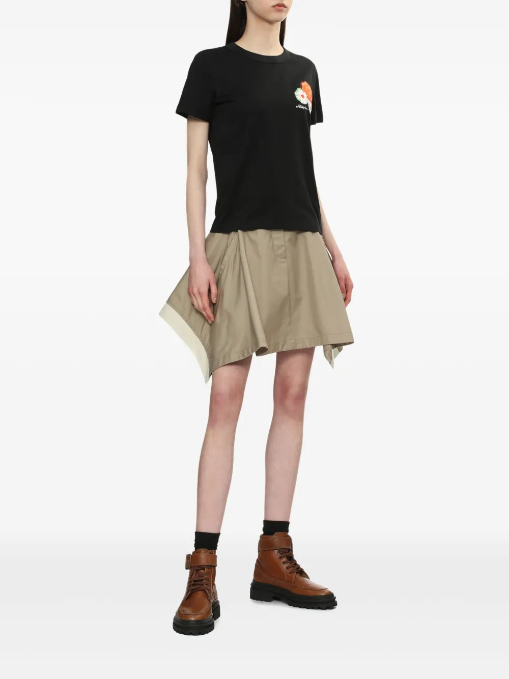 Logo-Embroidered T-Shirt