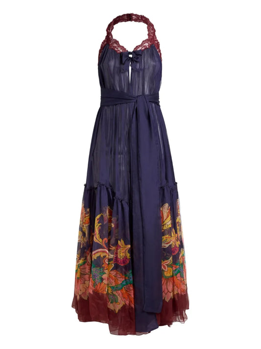 Floral-Print Dress