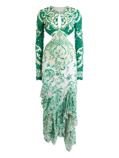 Sequin-Embellished Dress