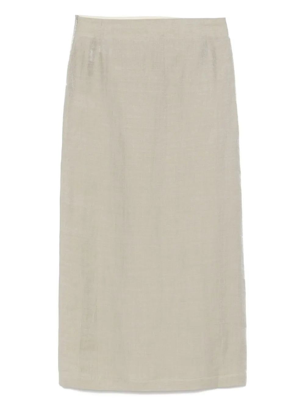 Side-Slit Midi Skirt
