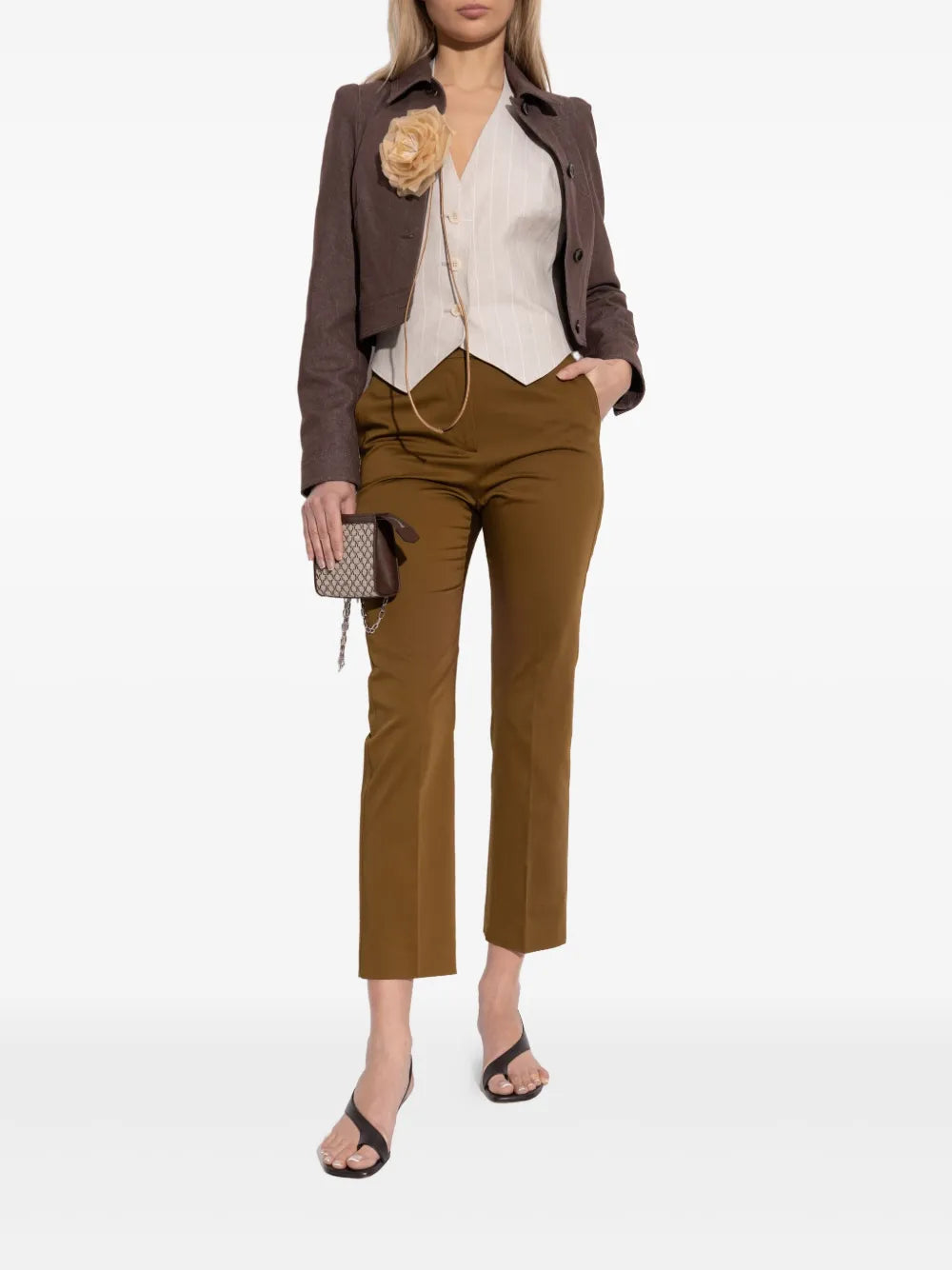 Sauro Pinstripe Waistcoat