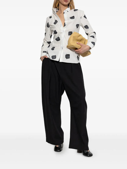 Floral-Print Shirt