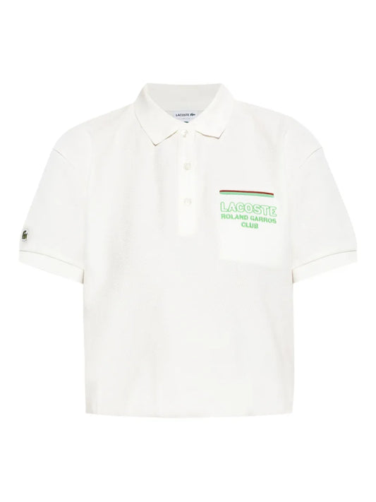 Logo-Print Polo Top
