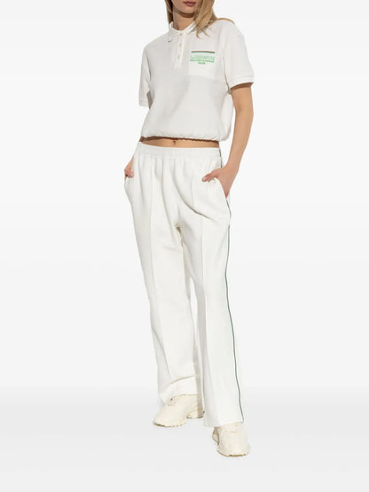 Logo-Print Polo Top