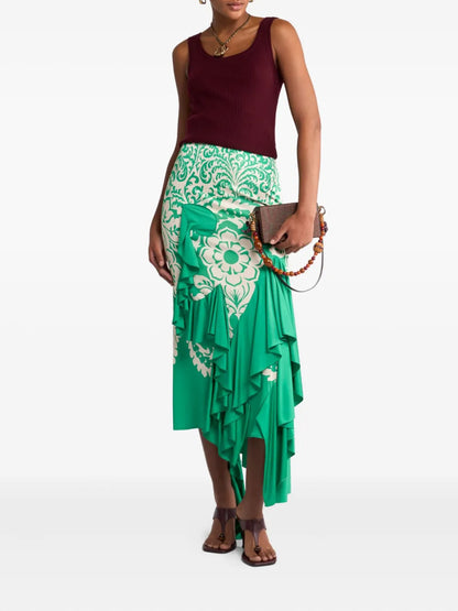 Asymmetric Skirt