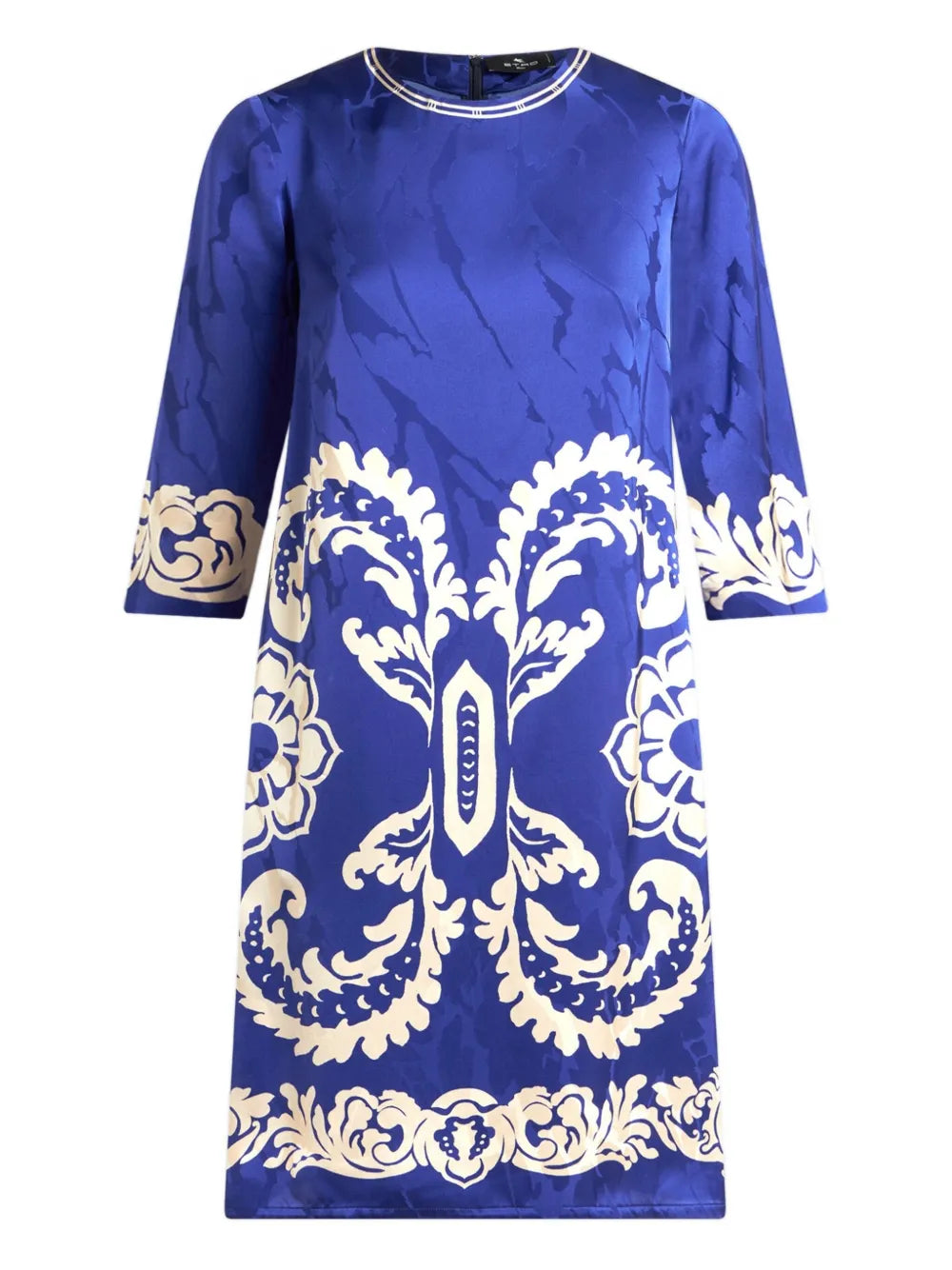 Jacquard-Pattern Dress