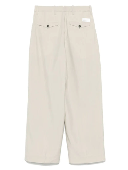 Pleat-Detailed Trousers