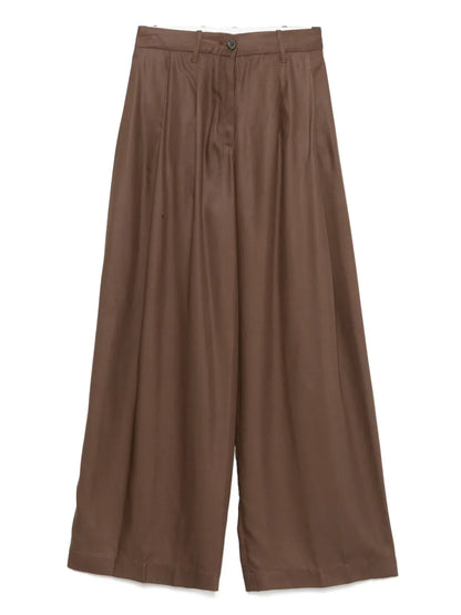 Pleat-Detailed Trousers