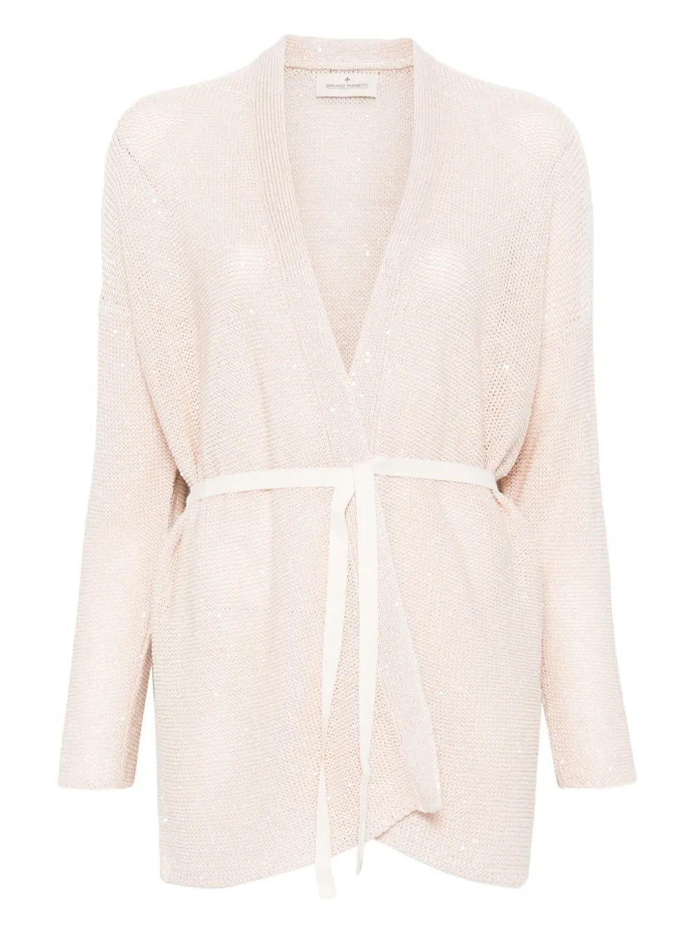 Sequin-Embellished Cardigan