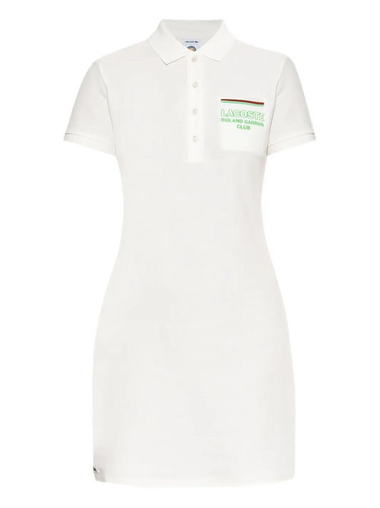 Logo-Embroidered Mini Dress