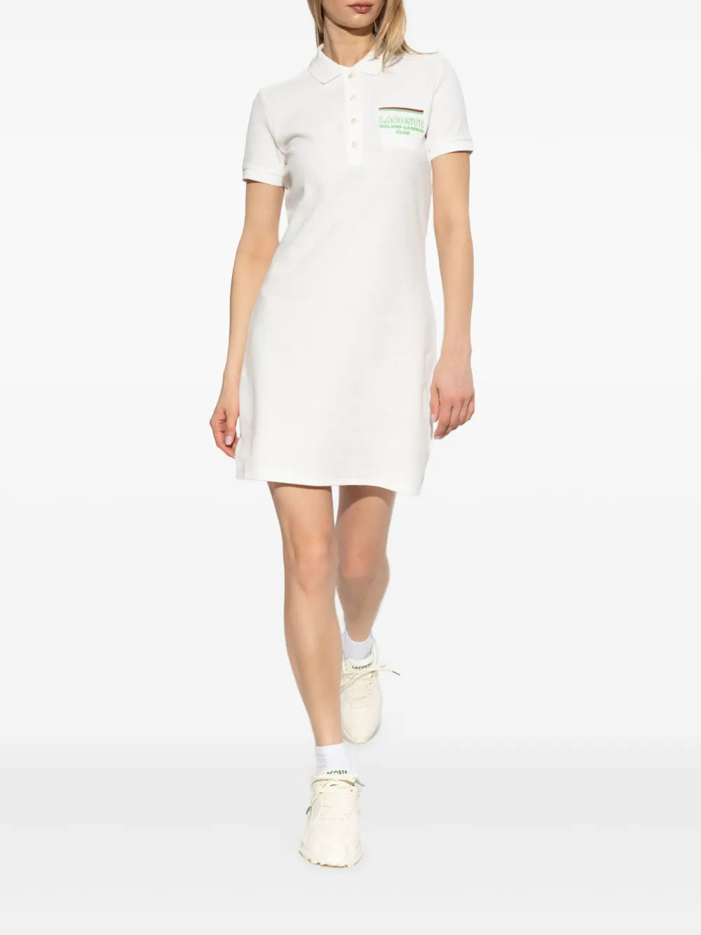 Logo-Embroidered Mini Dress