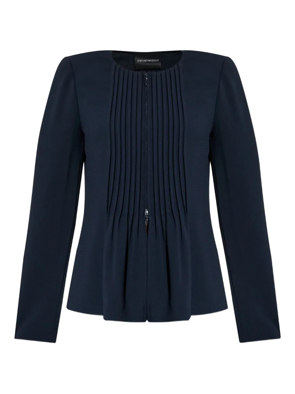 Pleated Fitted Jacket