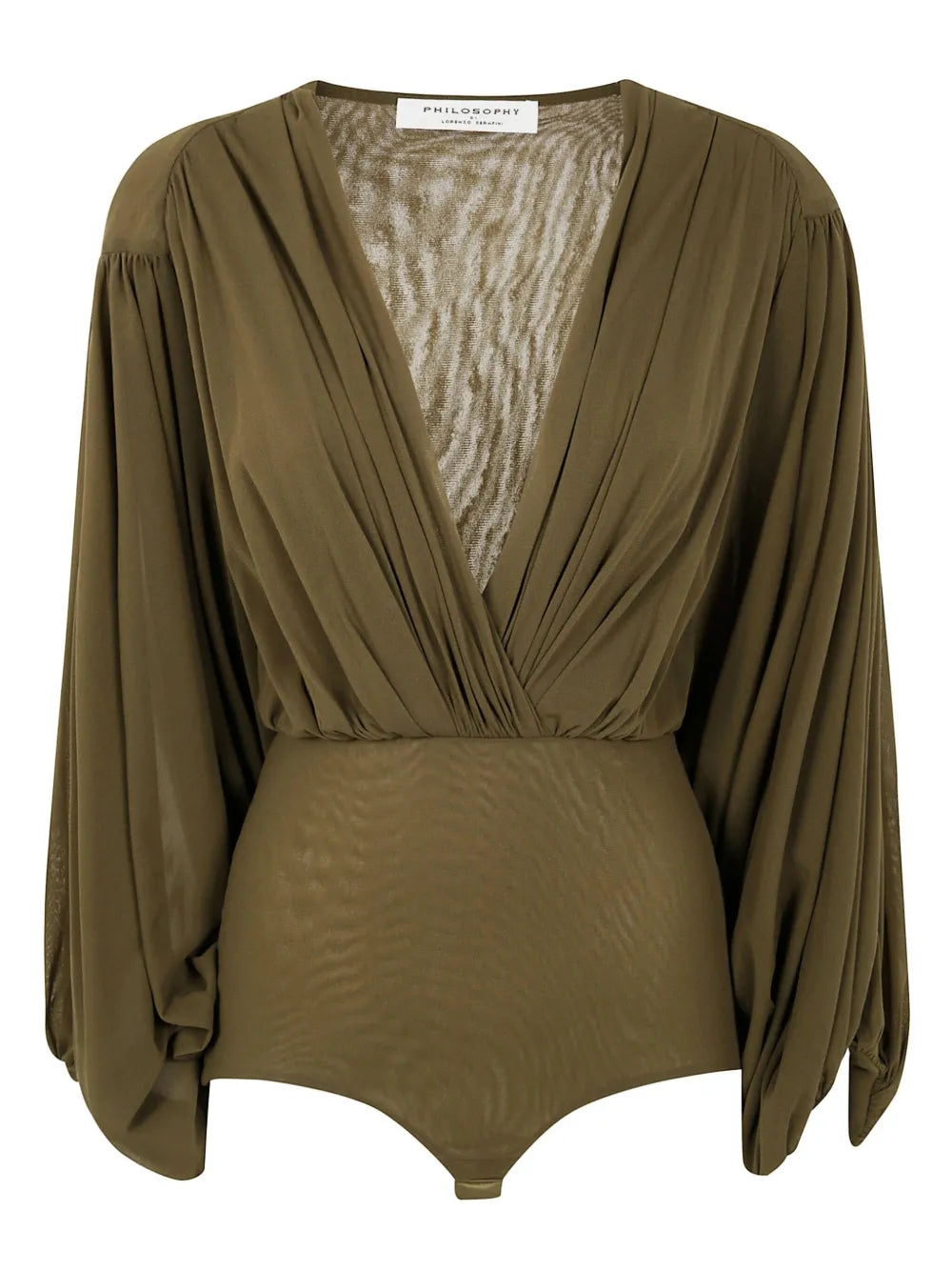 Wide-Sleeves Bodysuit