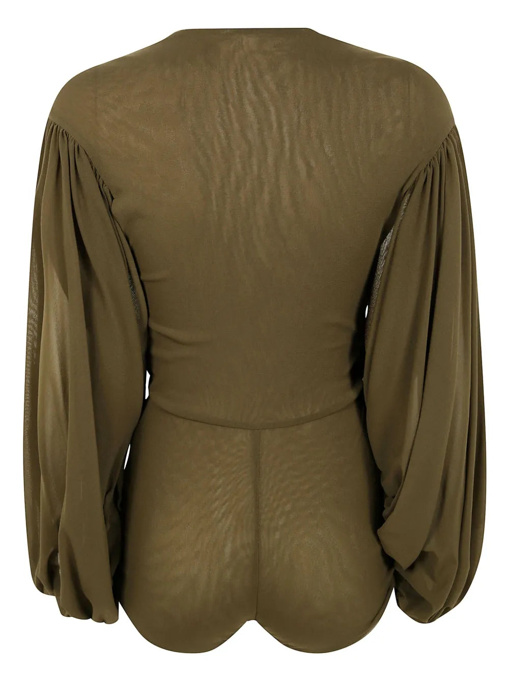 Wide-Sleeves Bodysuit