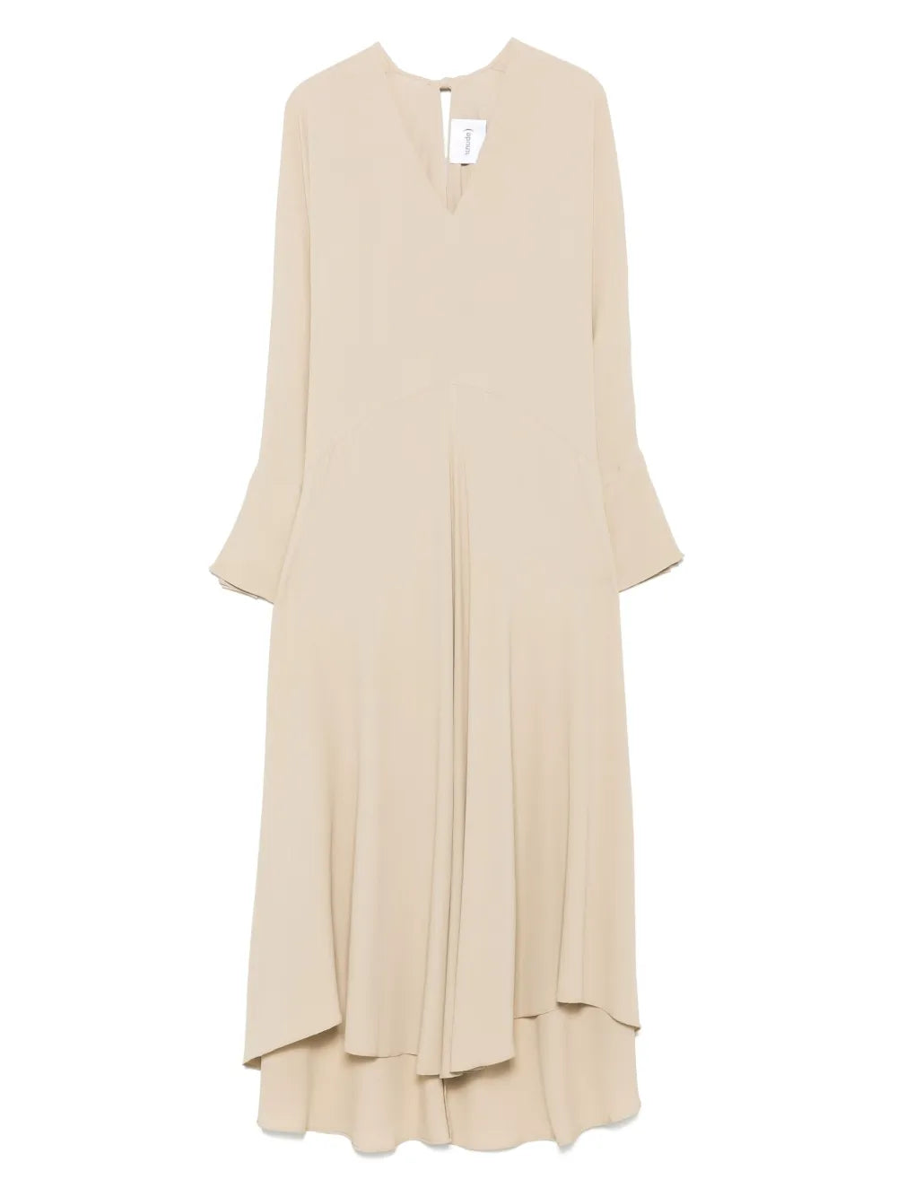 Crepe Midi Dress