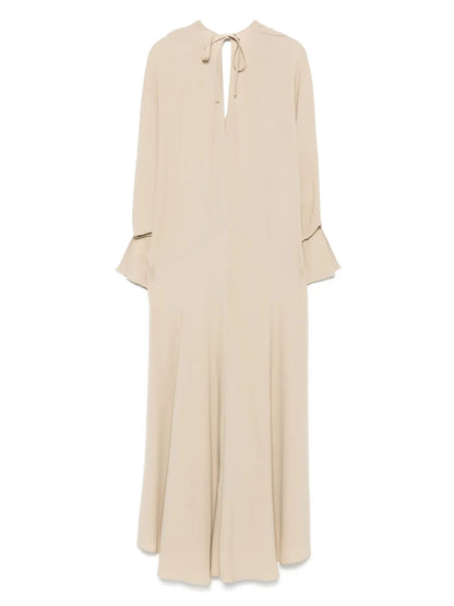 Crepe Midi Dress