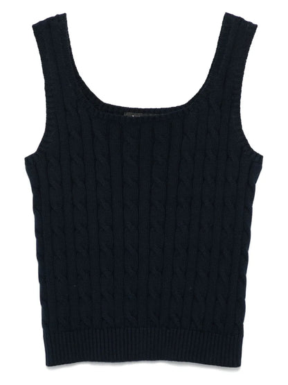 Cable-Knit Top