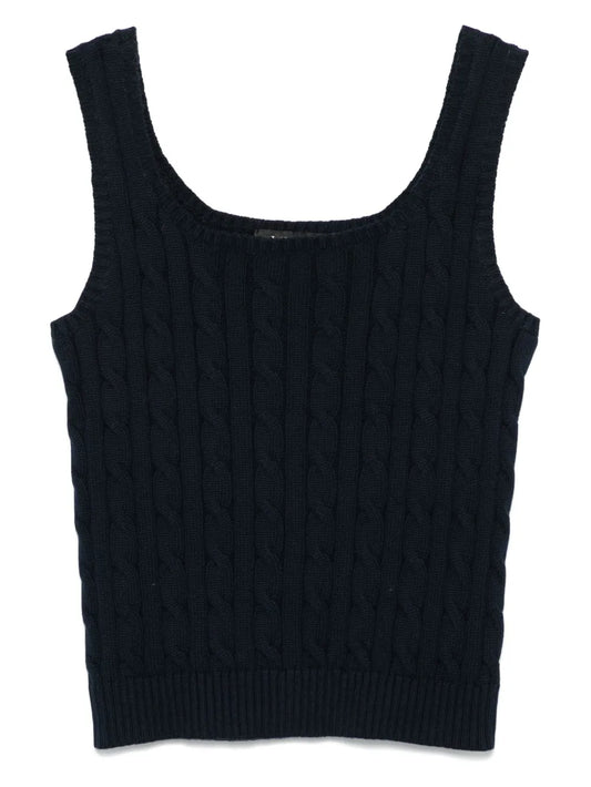 Cable-Knit Top