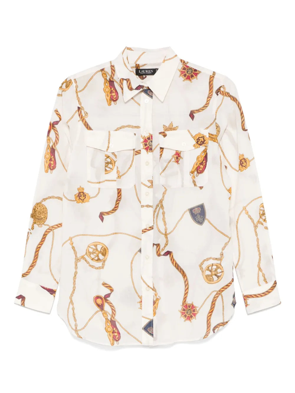 Nautical-Print Shirt
