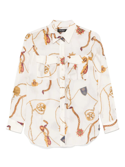 Nautical-Print Shirt